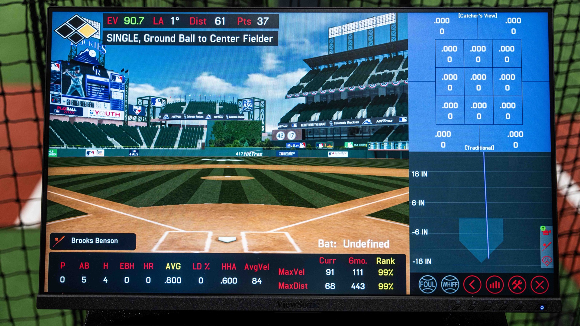 HitTrax Suite at Endless Sports Complex