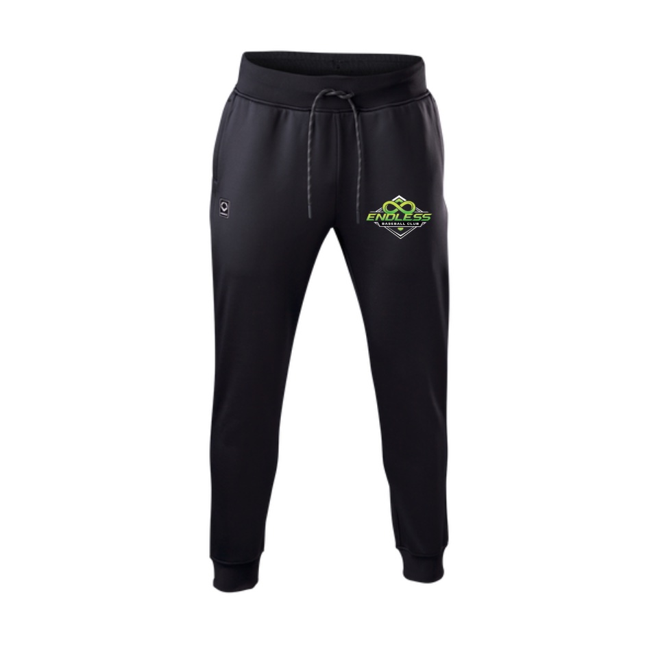 Men's 365 Fleece Jogger – Black – Design 2