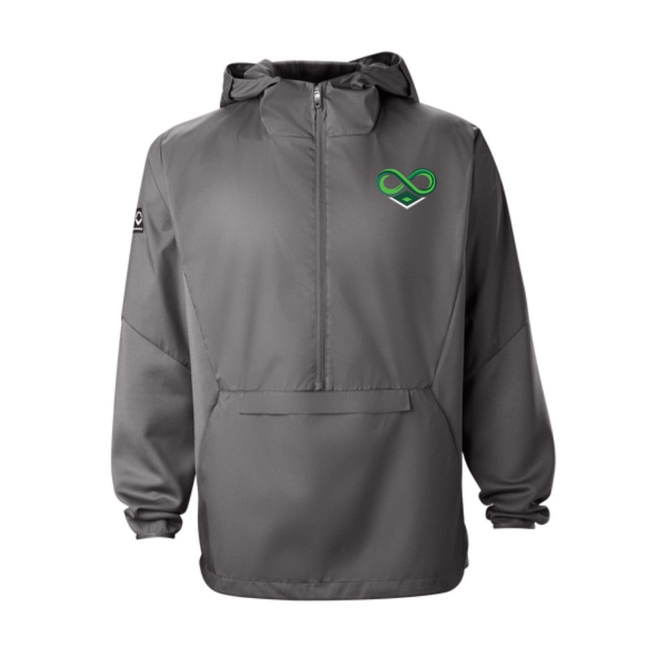 Men's Anorak 1/2 Zip – Charcoal