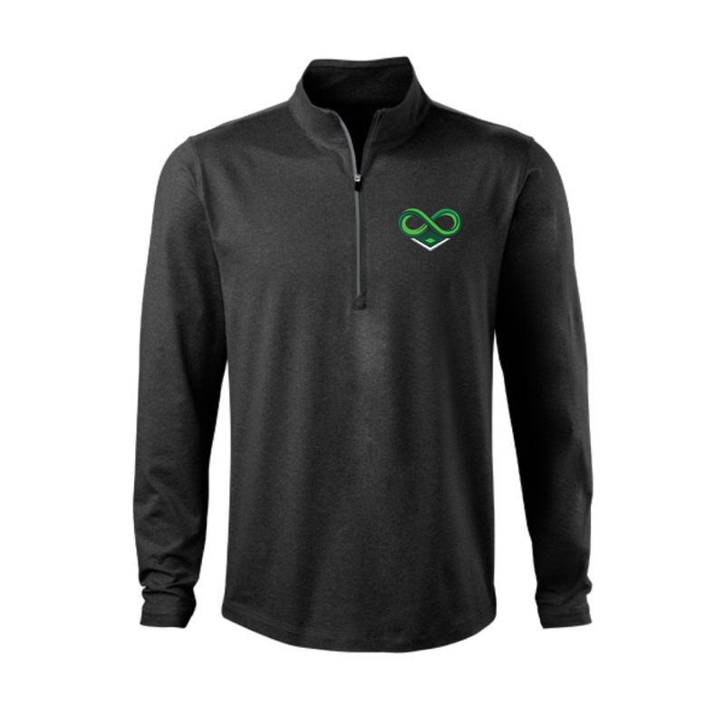 Men’s Daybreak Lightweight 1/4 Zip – Black Heather