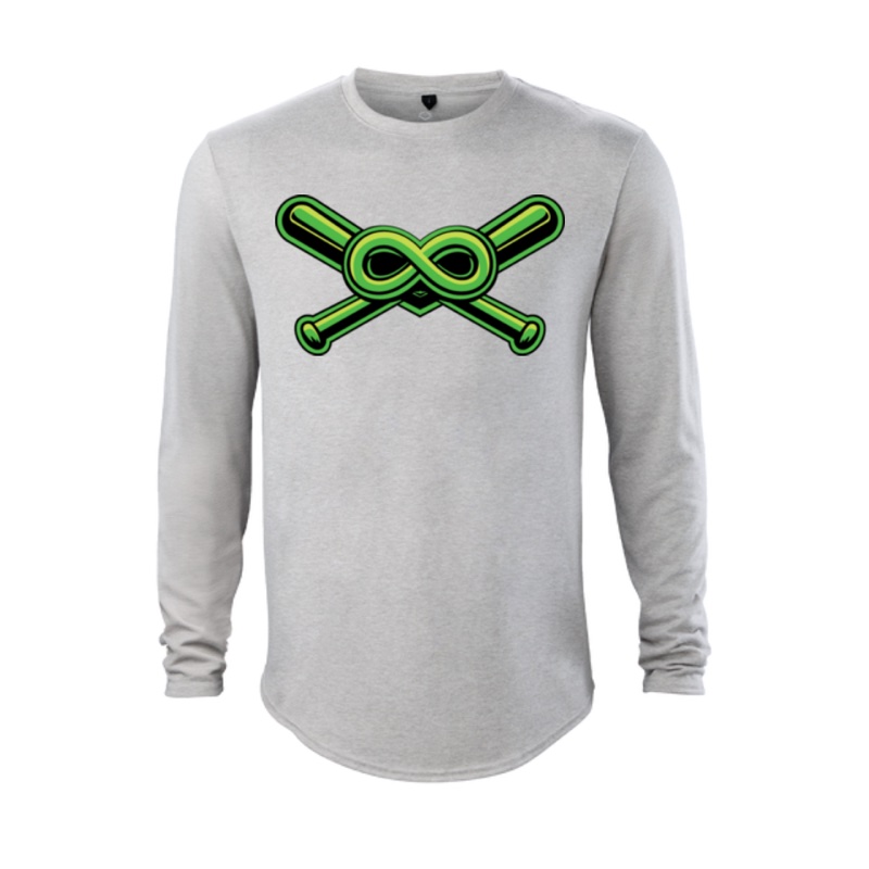 Men’s Essential Long Sleeve – Light Gray Heather