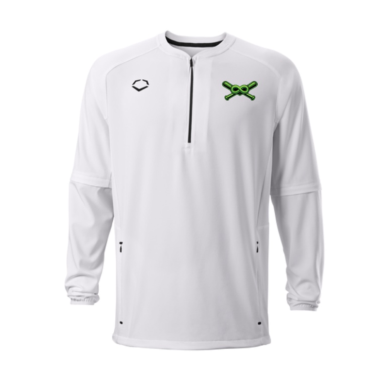 Men's Long Sleeve BP Jacket – Team White