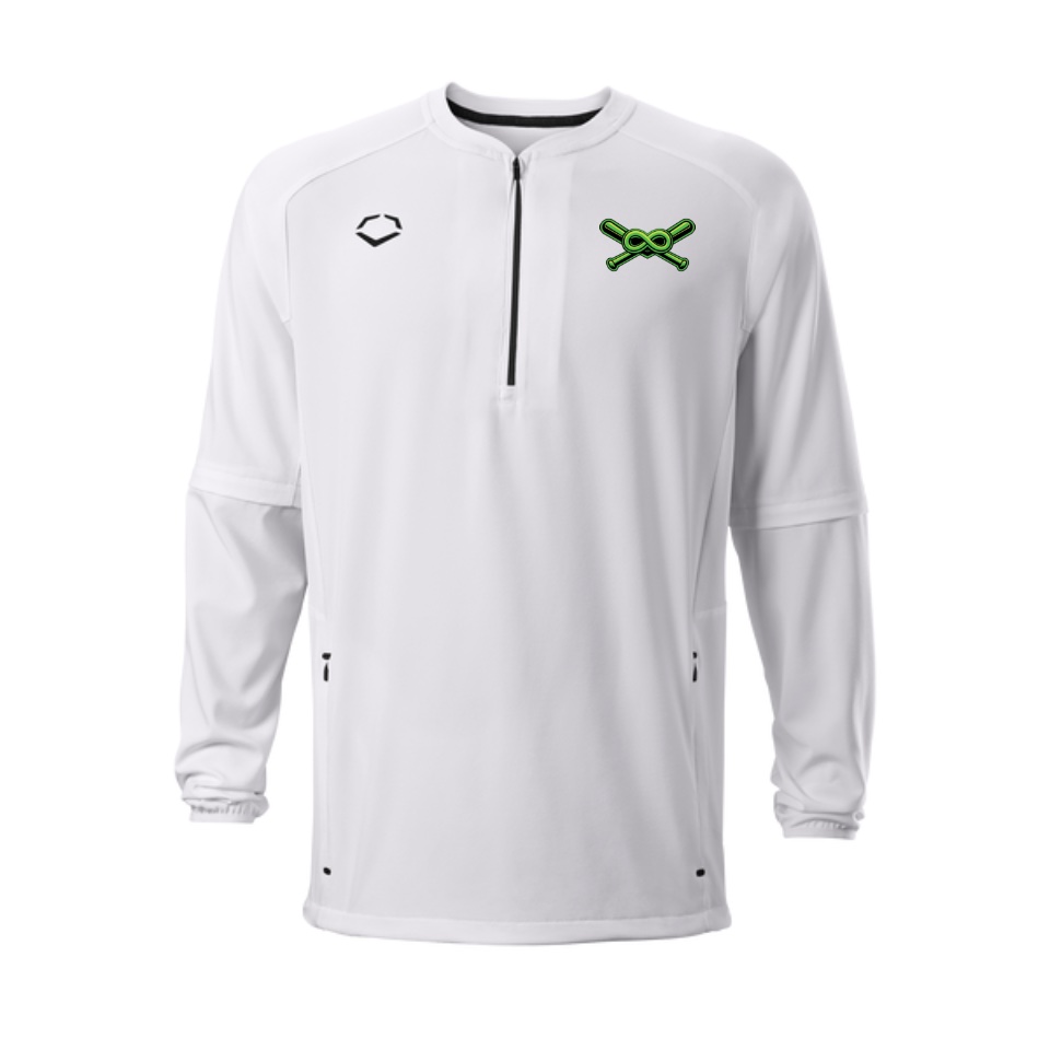 Men's Long Sleeve BP Jacket – Team White
