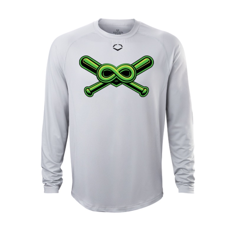 Men's Pro Team Long Sleeve Training Tee 3.0 – Light Grey
