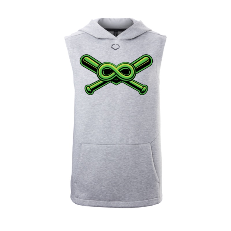 Men’s Sleeveless Hoodie 2.0 – Heather Grey