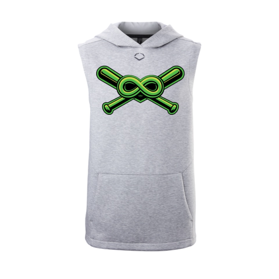 Men’s Sleeveless Hoodie 2.0 – Heather Grey