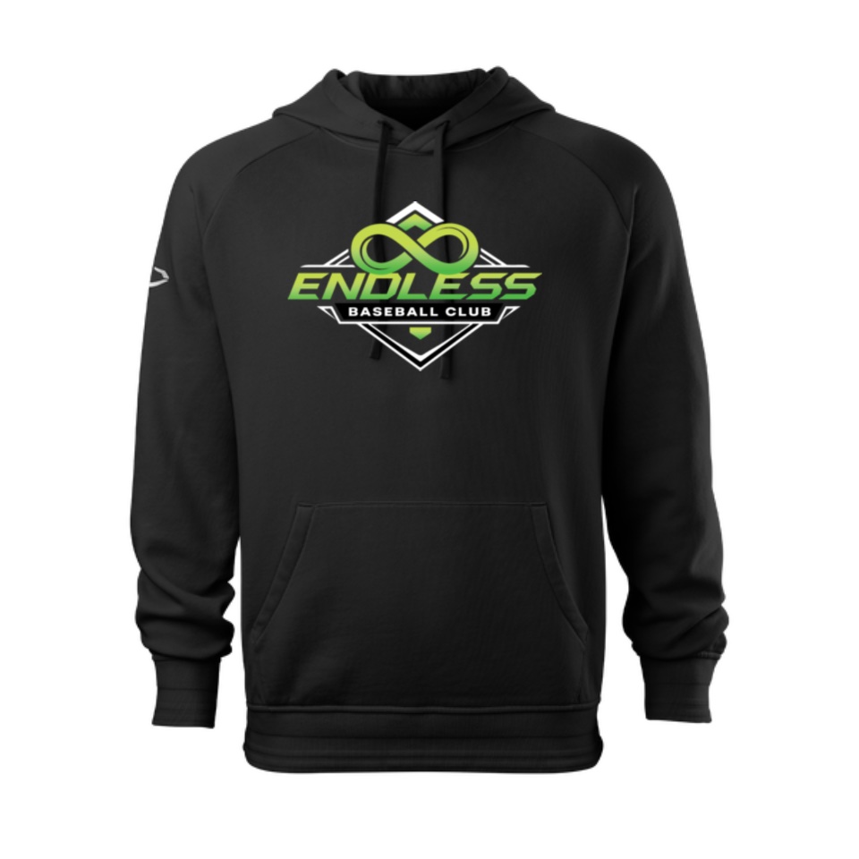 Unisex Sideline Fleece Hoodie 2.0 – Black