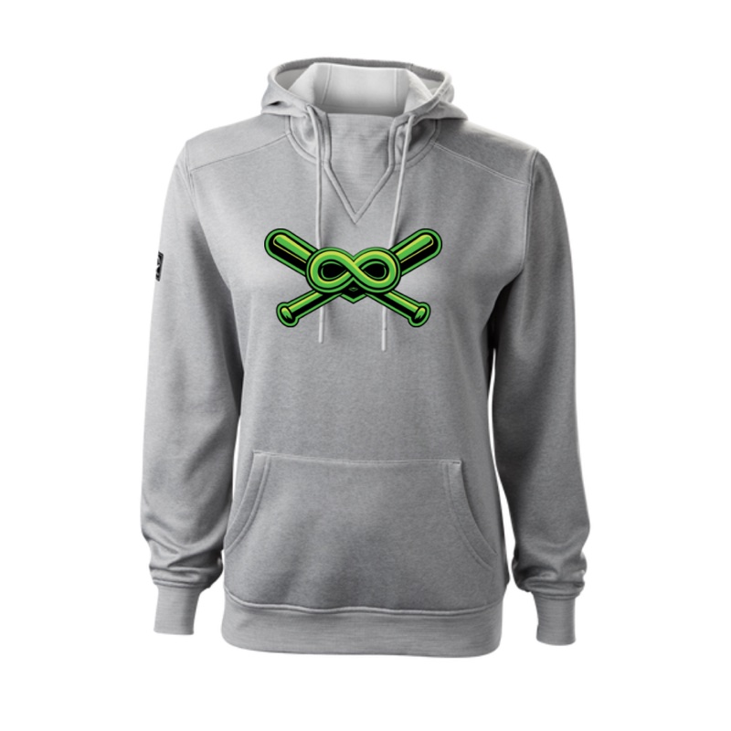 Women's 365 Fleece Hoodie – Heather Grey