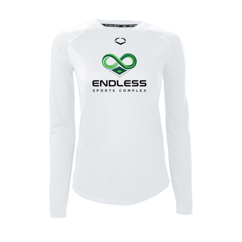 Women's FX Long Sleeve Training Tee 2.0 – Team White